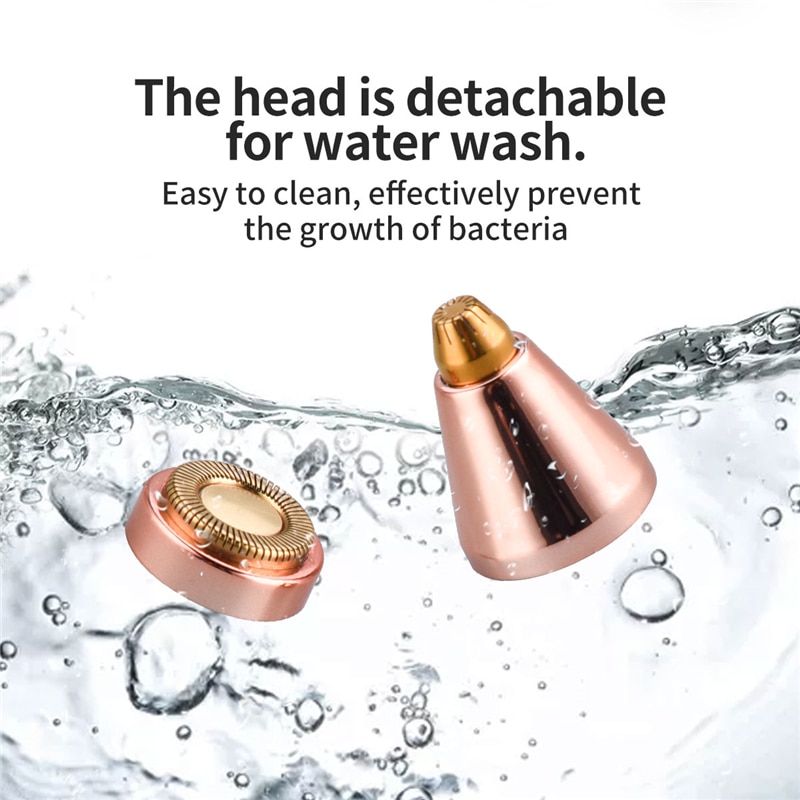 2 In 1 Electric Eyebrow Trimmer Makeup Painless Eyebrow Epilator Mini Shaver Razors Women Portable Facial Body Hair Remover 2 In 1 Electric Eyebrow Trimmer Makeup Painless Eyebrow Epilator Mini Shaver Razors Women Portable Facial Body Hair Remover