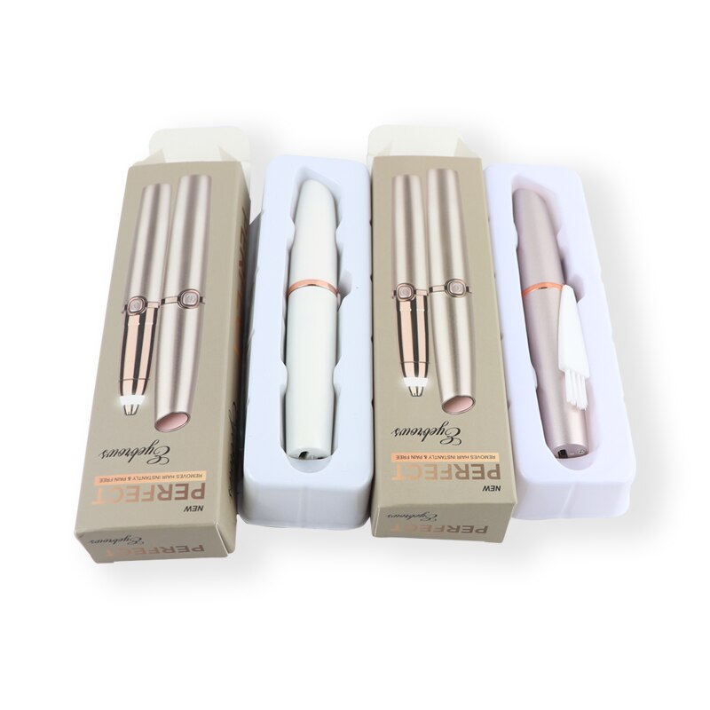 USB Rechargeable Portable Mini Electric Epilator Eyebrow Trimmer Makeup Eye Brow Shaver Razors Women depilator Painless 30#