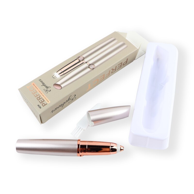 USB Rechargeable Portable Mini Electric Epilator Eyebrow Trimmer Makeup Eye Brow Shaver Razors Women depilator Painless 30#