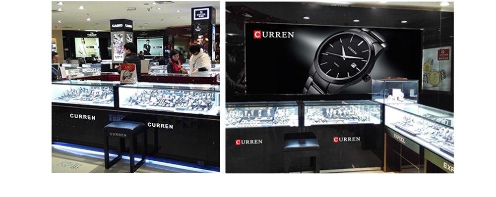 CURREN Wrist Watch Women Watches Luxury Brand Steel Ladies Blue Quartz Women Watches Sport Relogio Feminino Montre Femme 9016