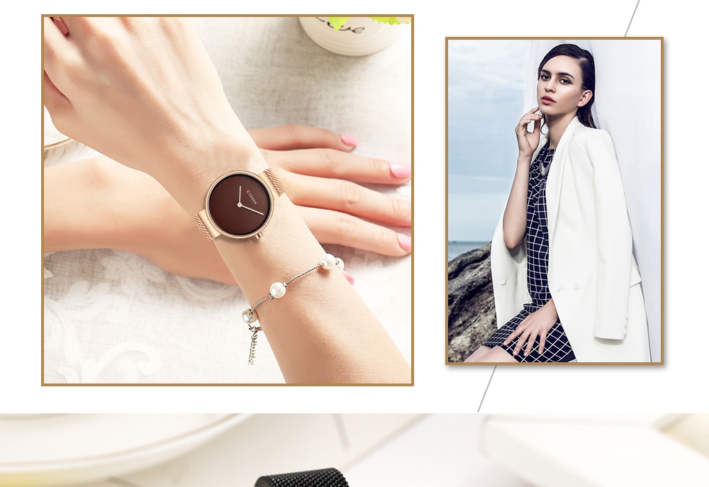 CURREN Wrist Watch Women Watches Luxury Brand Steel Ladies Blue Quartz Women Watches Sport Relogio Feminino Montre Femme 9016