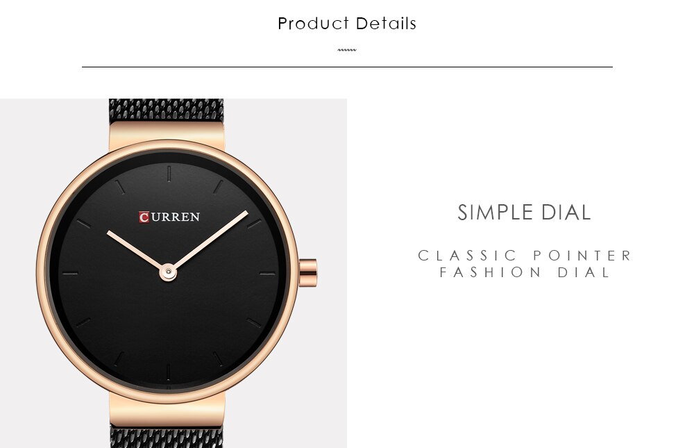 CURREN Wrist Watch Women Watches Luxury Brand Steel Ladies Blue Quartz Women Watches Sport Relogio Feminino Montre Femme 9016