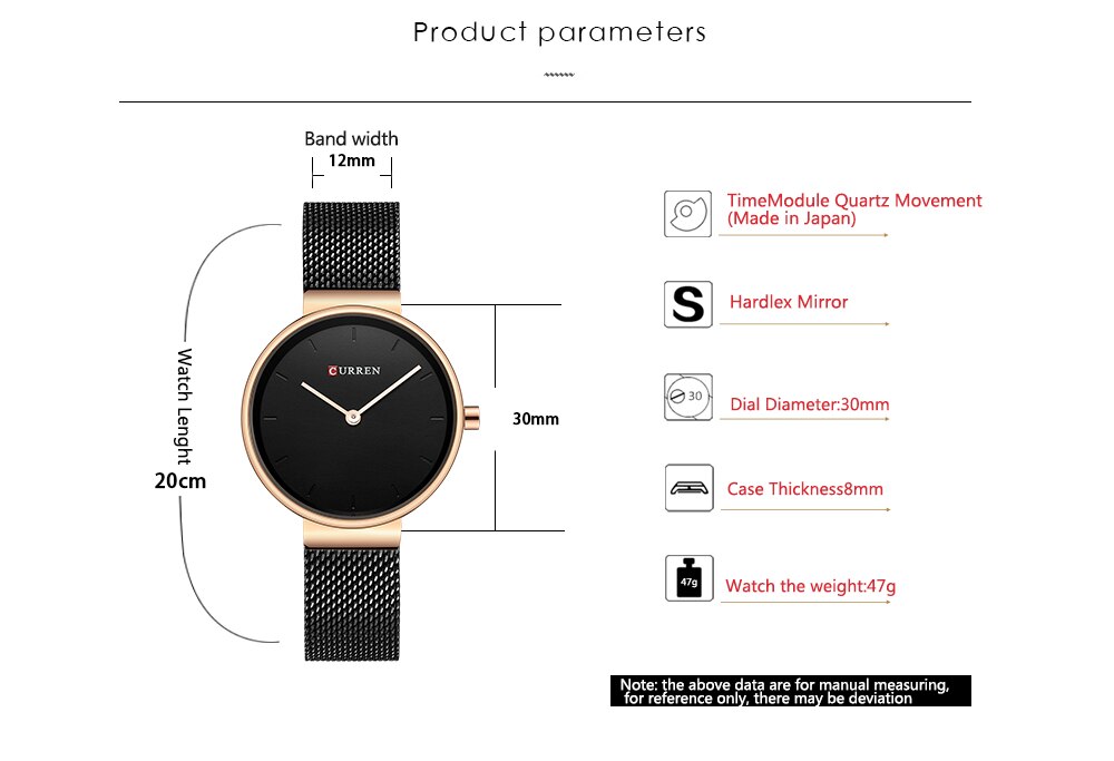 CURREN Wrist Watch Women Watches Luxury Brand Steel Ladies Blue Quartz Women Watches Sport Relogio Feminino Montre Femme 9016