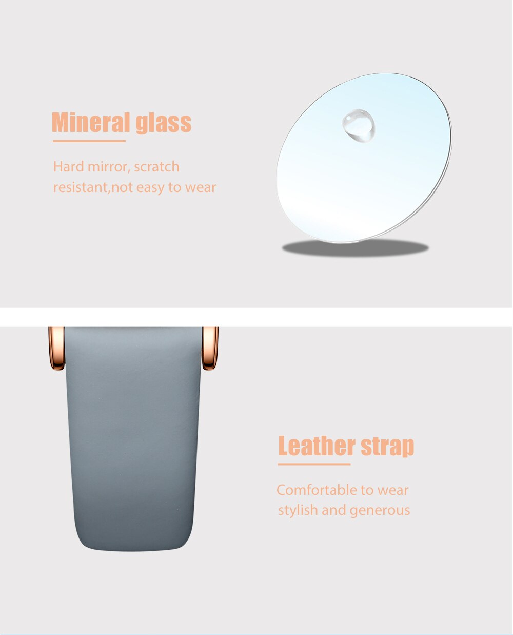 NEW CURREN Watches Women's Quartz Leather Wrsitwatches Fashionable Classic Clock Montre femme