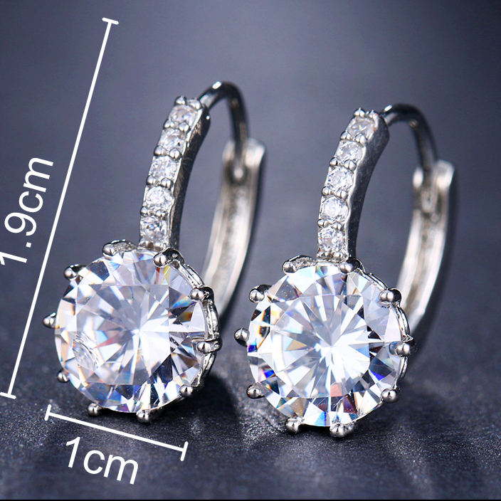Women's Crystal Stud Earrings