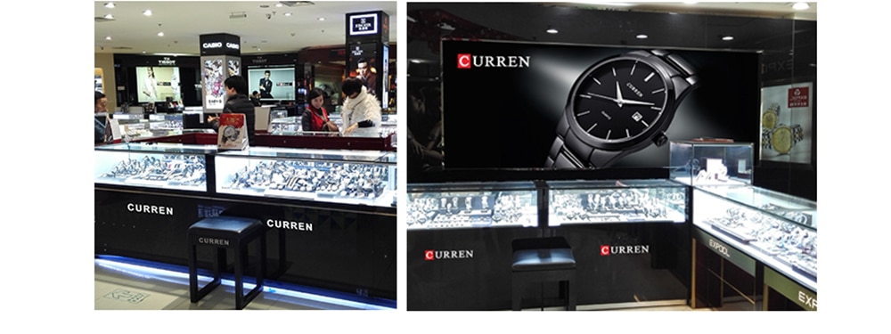 CURREN Fashion Women Dress Wristwatch Ladies Quartz Watch Brand Luxury Women Bracelet Watches Full Steel Female Clock