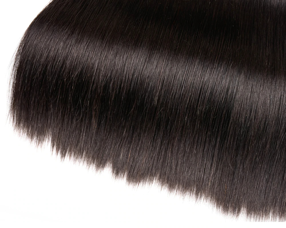 Straight Hair Bundles with Closure