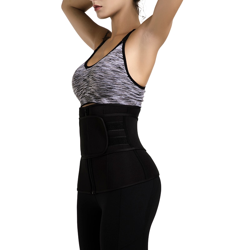 Women's Melange Color Sauna Waist Trimmer