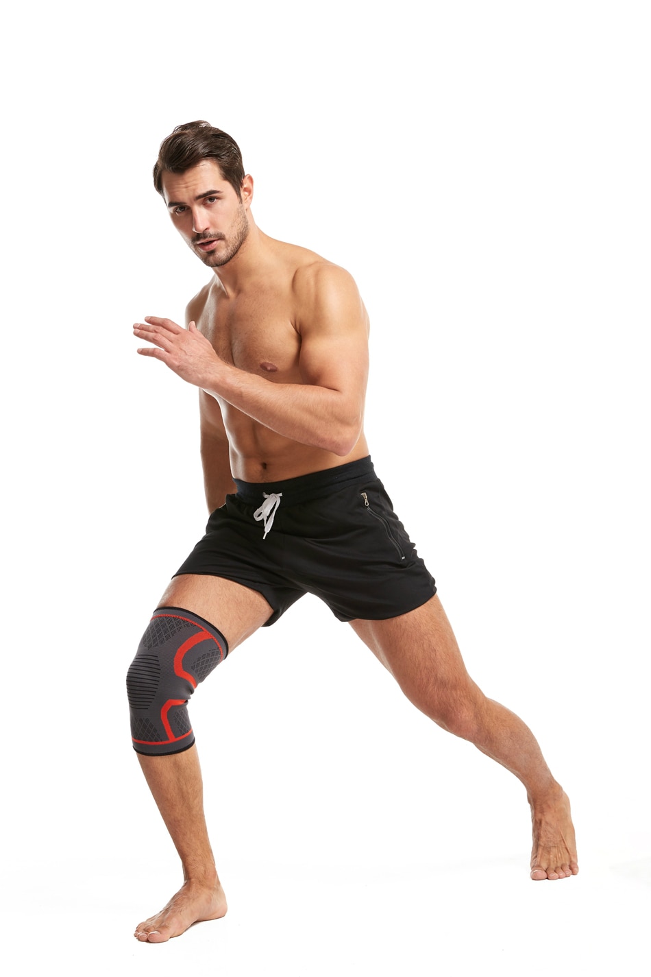 Contrast Detail Compression Knee Sleeve