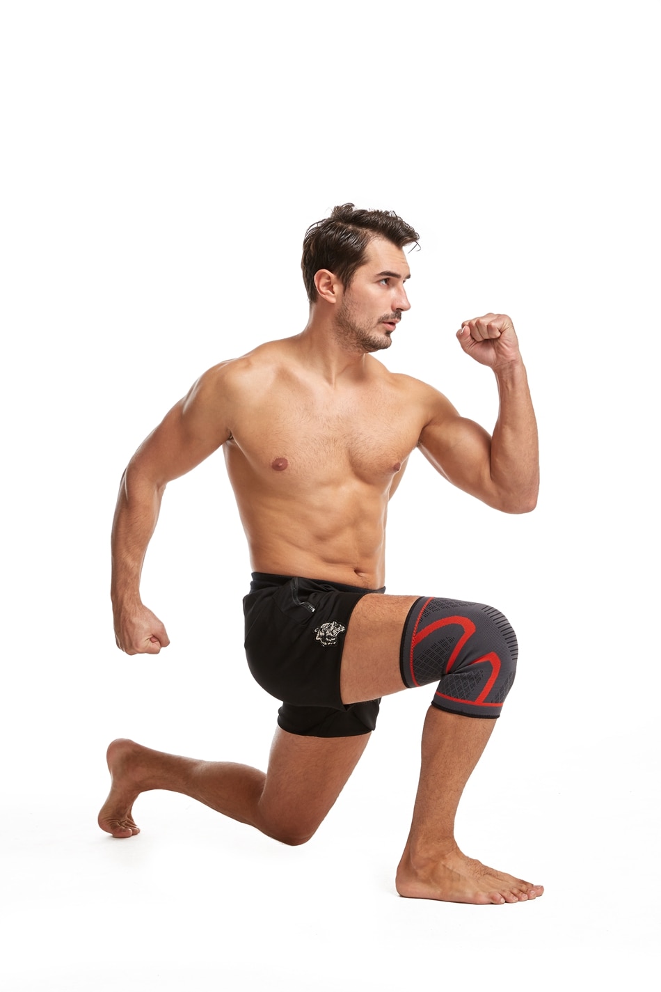 Contrast Detail Compression Knee Sleeve