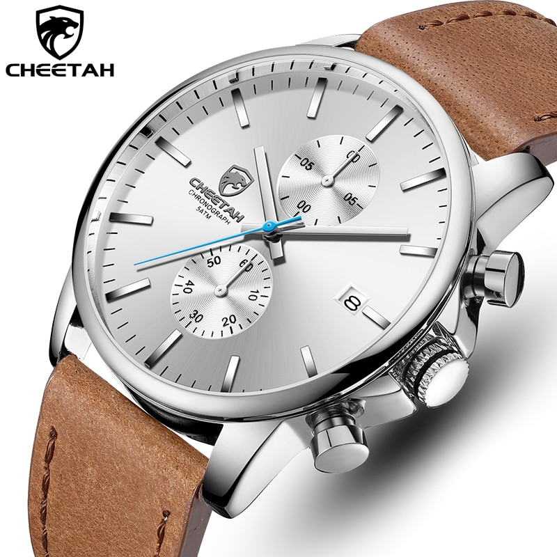 Men’s Watch Top Luxury Brand Sport Quartz Watch Chronograph Waterproof