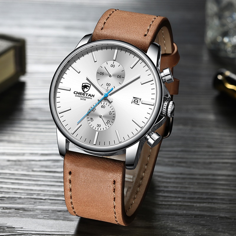 Men’s Watch Top Luxury Brand Sport Quartz Watch Chronograph Waterproof