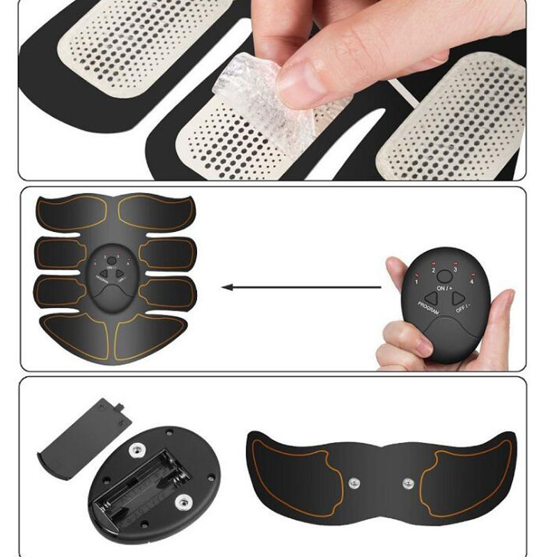 Wireless Electric Muscle Stimulator Set