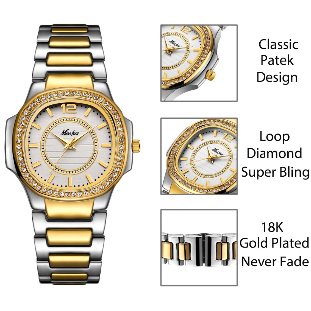 Women's Watch with Diamonds