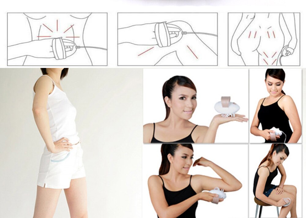 3D Electric Full Body Massager Roller Anti-cellulite Massage Slimmer Device Fat Burner Spa Machine Loss Weight Health Care