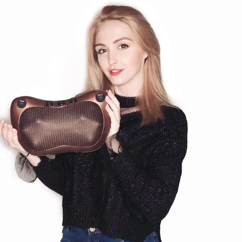 Relaxation Massage Pillow Vibrator Electric Shoulder Back Heating Kneading Infrared therapy pillow shiatsu Neck Massager Relaxation Massage Pillow Vibrator Electric Shoulder Back Heating Kneading Infrared therapy pillow shiatsu Neck Massager