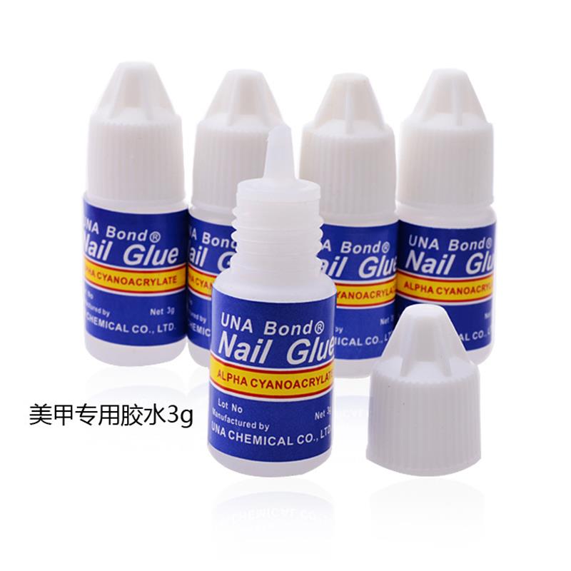 3g Nail Glue For Decorating Use for UV Acrylic Rhinestones Stickers False Tips Nails Decoration does not hurt