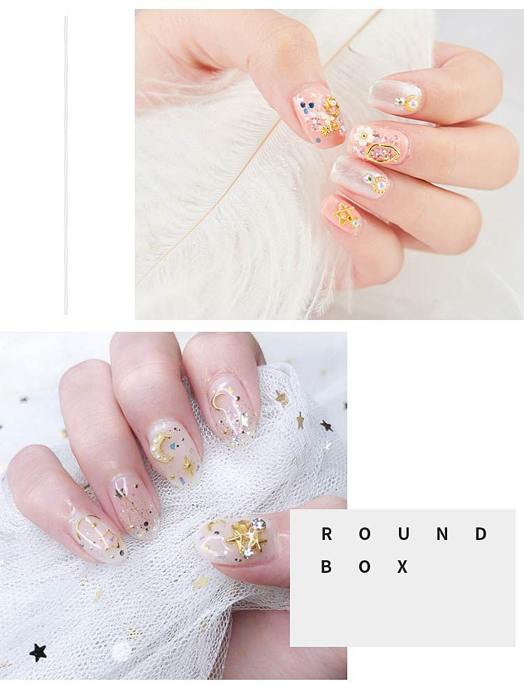 DIY Crystal Glitter Rhinestone Stone 3D Nail Art Decoration Gems Charms Nails Jewelry Accessories