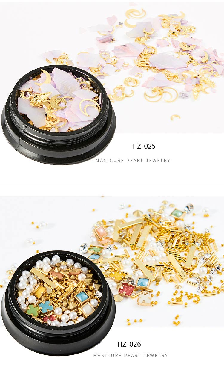 DIY Crystal Glitter Rhinestone Stone 3D Nail Art Decoration Gems Charms Nails Jewelry Accessories