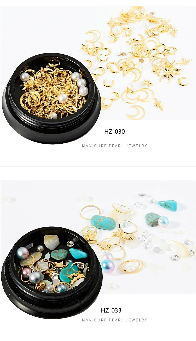 DIY Crystal Glitter Rhinestone Stone 3D Nail Art Decoration Gems Charms Nails Jewelry Accessories