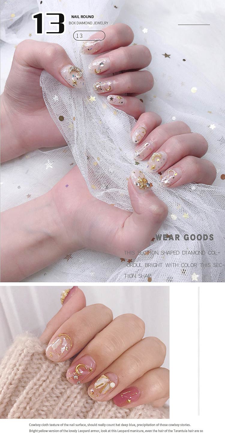 DIY Crystal Glitter Rhinestone Stone 3D Nail Art Decoration Gems Charms Nails Jewelry Accessories