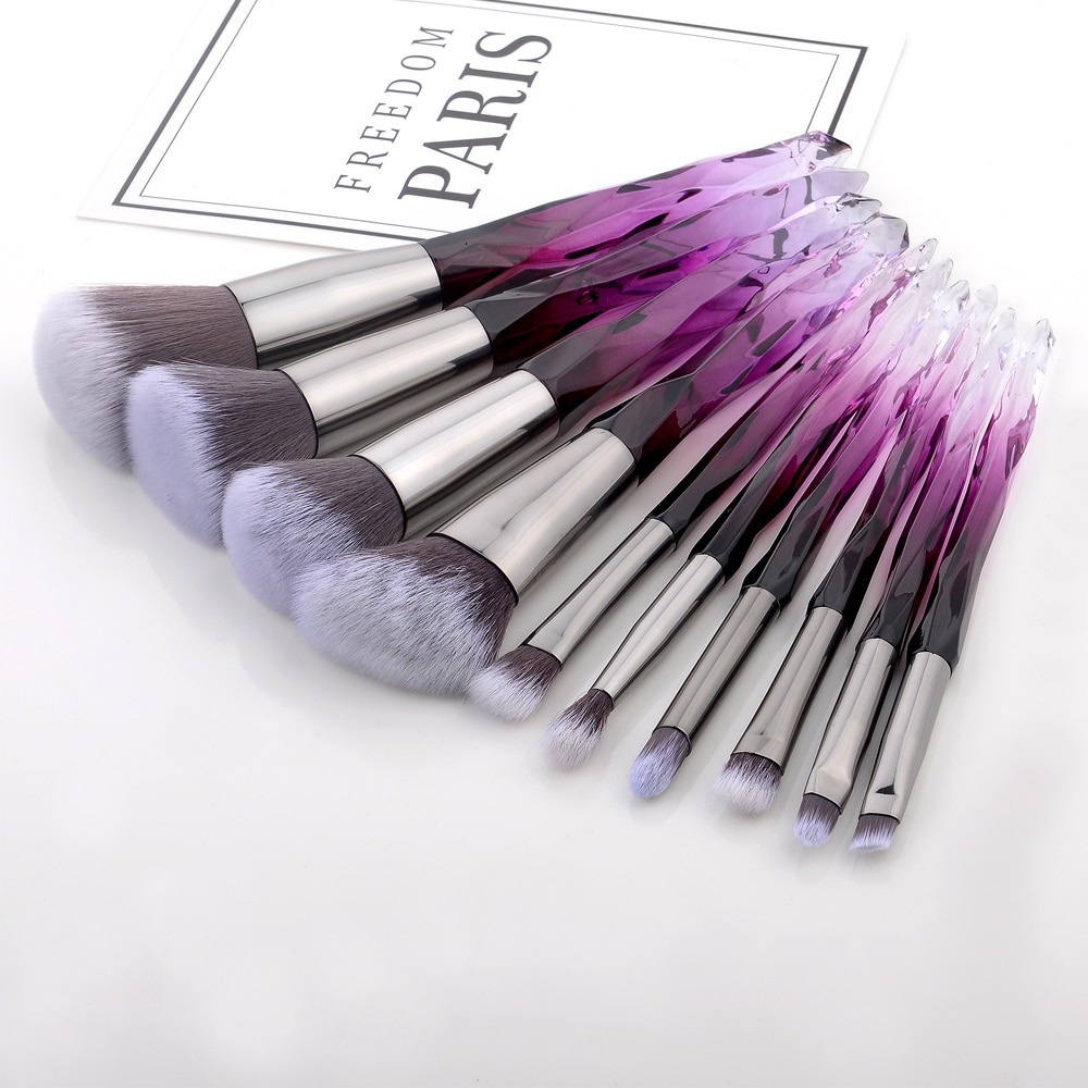 Diamond Makeup Brushes Set Diamond Makeup Brushes Set