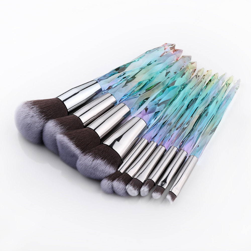 Diamond Makeup Brushes Set Diamond Makeup Brushes Set