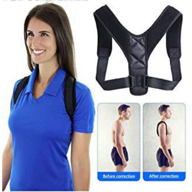Brace Support Belt Adjustable Back Posture Corrector- Back Shoulder Lumbar Posture Correction Brace Support Belt Adjustable Back Posture Corrector- Back Shoulder Lumbar Posture Correction