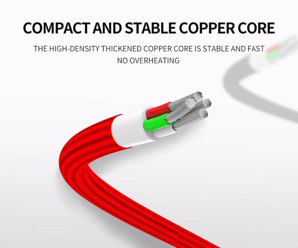 3 in 1 USB Cable for iPhone and Smartphones