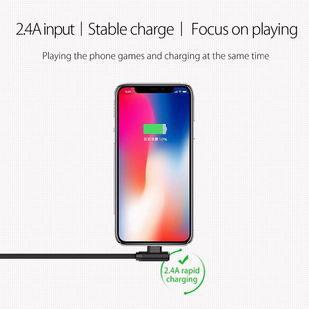 Gamer Friendly USB Lightning/Type-C/Micro Cable