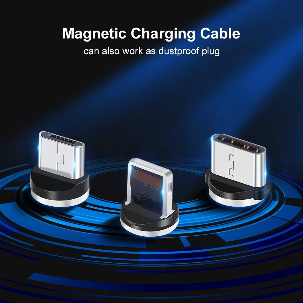 Magnetic Micro USB / Type C Braided Charging Cable Magnetic Micro USB / Type C Braided Charging Cable