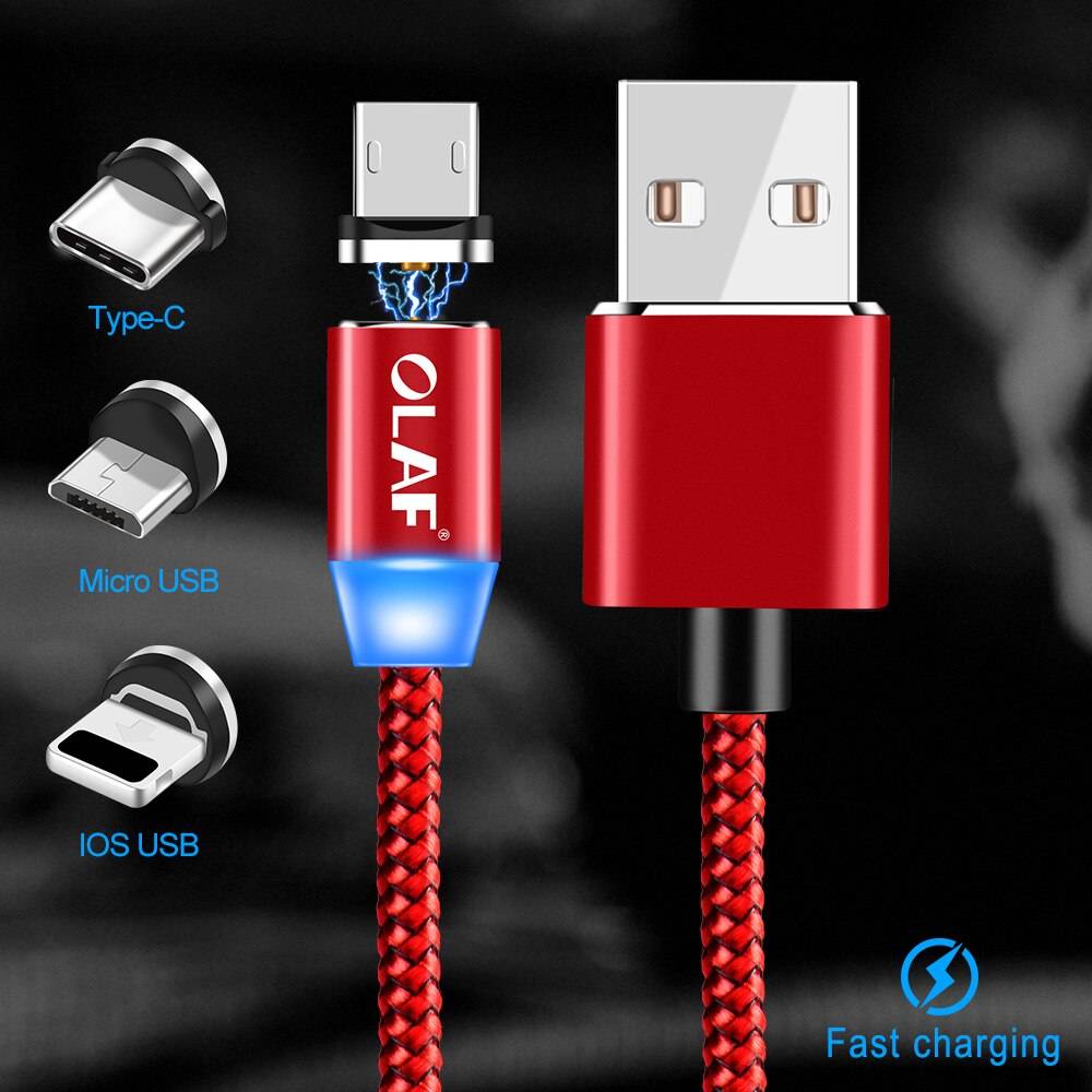 Magnetic Micro USB / Type C Braided Charging Cable Magnetic Micro USB / Type C Braided Charging Cable