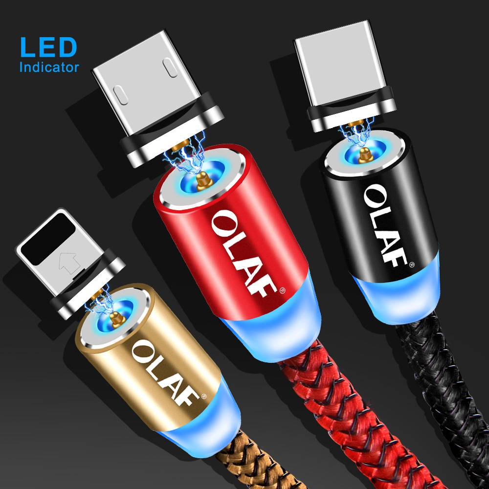 Magnetic Micro USB / Type C Braided Charging Cable Magnetic Micro USB / Type C Braided Charging Cable