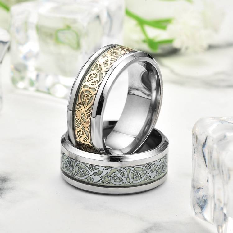 Luminous Plated Men's Ring