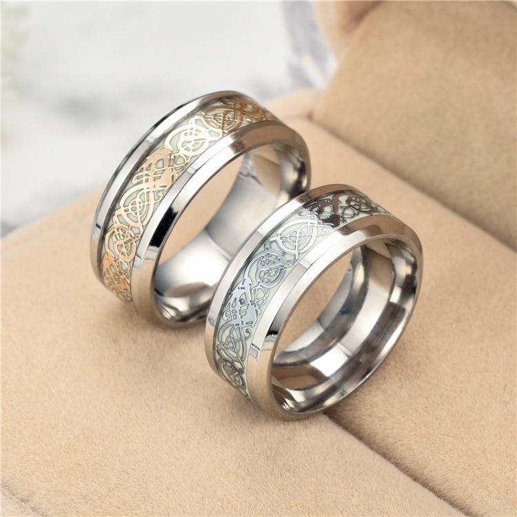 Luminous Plated Men's Ring