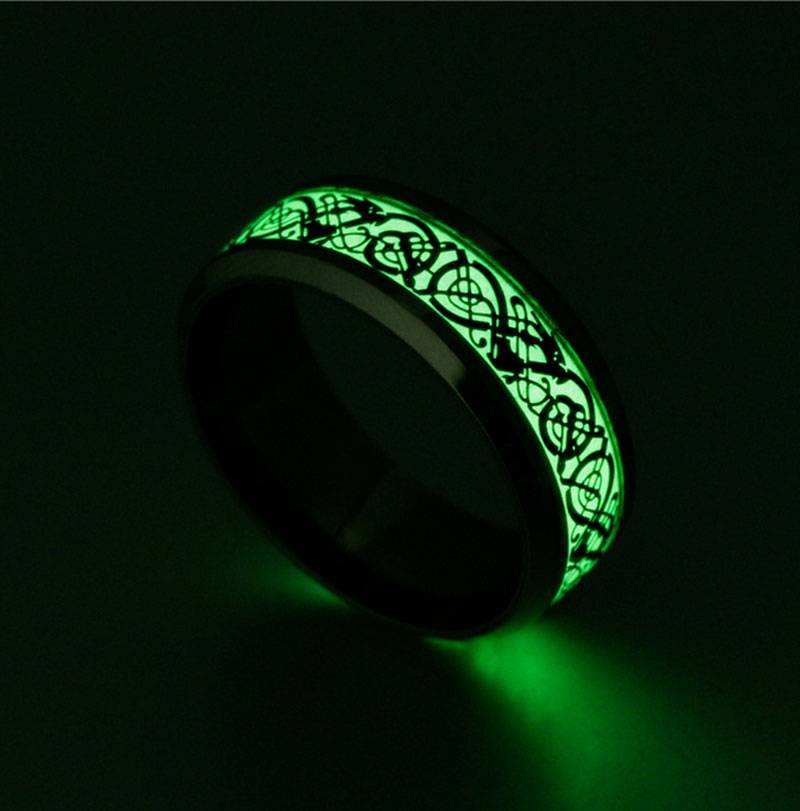 Luminous Plated Men's Ring