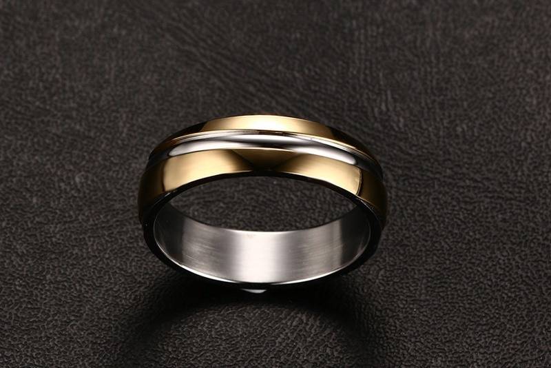Stainless Steel Wedding Ring for Men