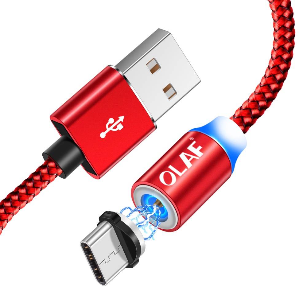 Magnetic Micro USB / Type C Braided Charging Cable Magnetic Micro USB / Type C Braided Charging Cable