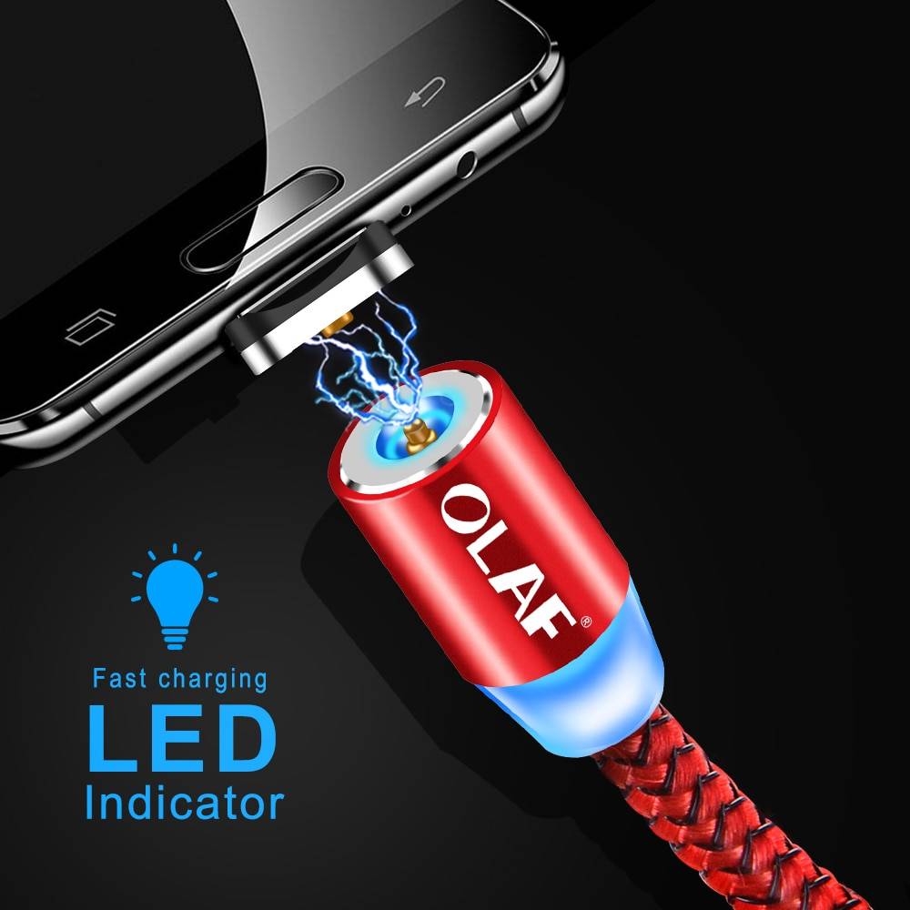 Magnetic Micro USB / Type C Braided Charging Cable Magnetic Micro USB / Type C Braided Charging Cable