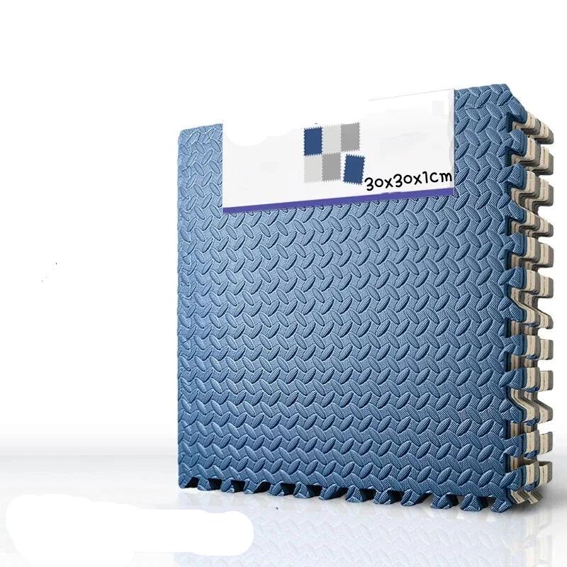 EVA Leaf Grain Gym Floor Mat Tiles 30x30cm – Shock-Absorbing, Non-Slip Yoga & Fitness Protection EVA Leaf Grain Gym Floor Mat Tiles 30x30cm – Shock-Absorbing, Non-Slip Yoga & Fitness Protection